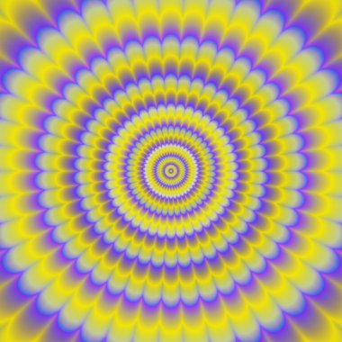 Psikopat çiçek desenli oluşturulan doku