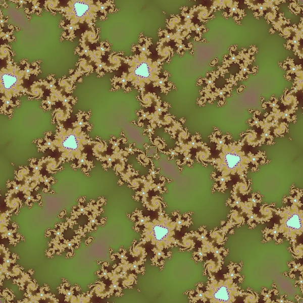 Fraktale Blütenmuster — Stockfoto
