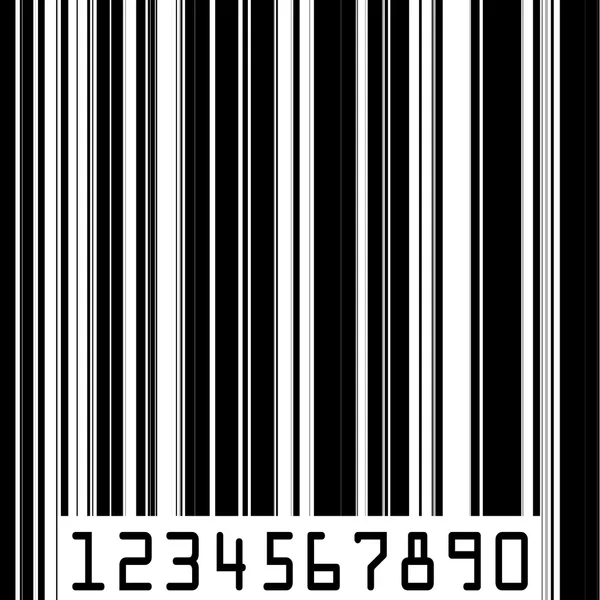 Abstrakter Barcode-Streifen — Stockfoto