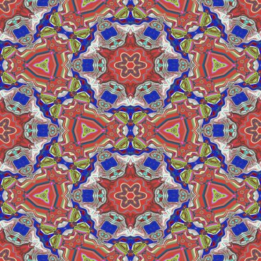 Sürekli değişen dekoratif desen