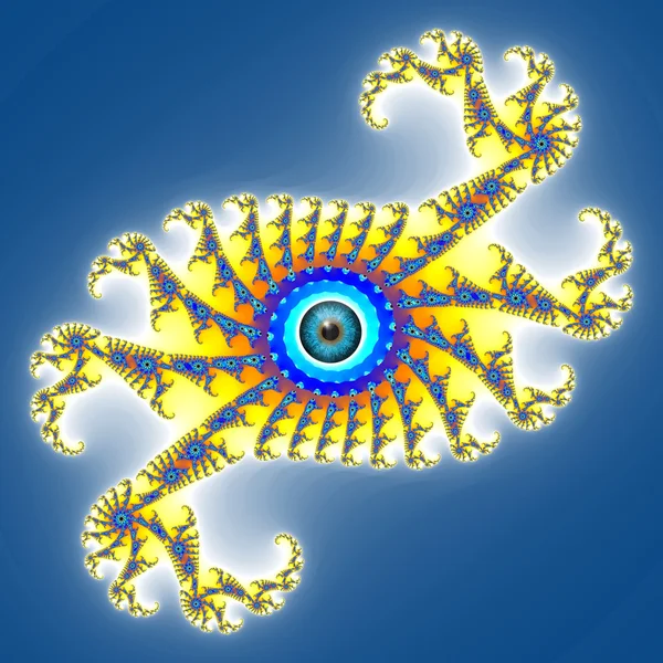 Fractal abstract eye — Stock Photo, Image