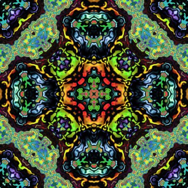 Dekoratif desen döşemesi