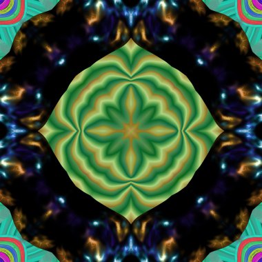 Dekoratif desen döşemesi