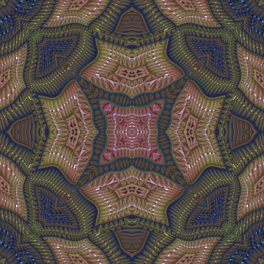 Dekoratif desen döşemesi