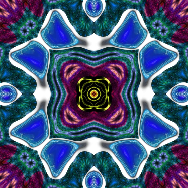 Azulejo patrón ornamental — Foto de Stock