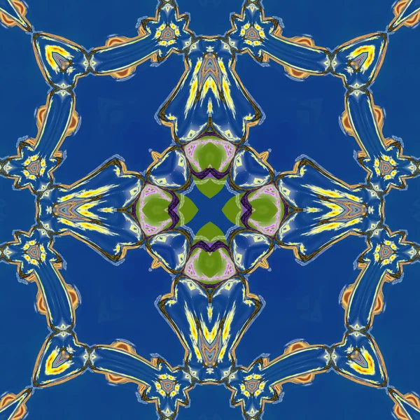 Azulejo patrón ornamental —  Fotos de Stock