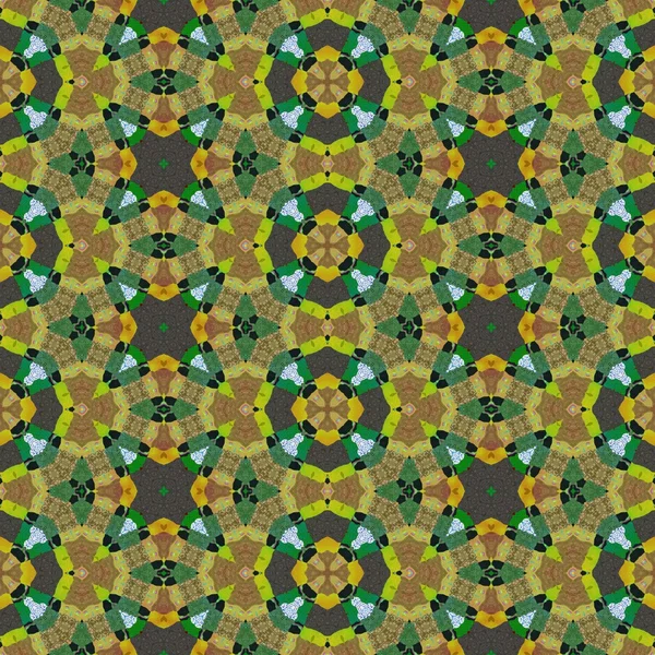 Kaleidoskopický ornamentální vzor — Stock fotografie