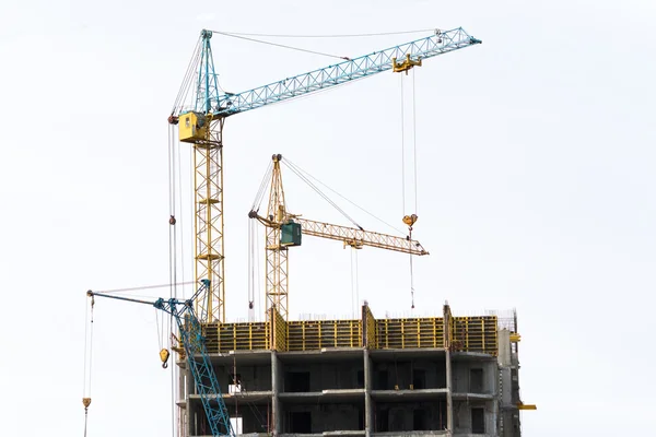Construction of monolithic homes — Stock Image Construction of monolithic homes Stock Photo