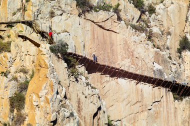 Yürüyüş rota Andalusia, İspanya.