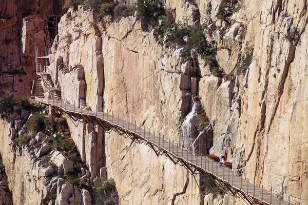 "Caminito del Rey" route. Malaga, Spain. — Stock Photo, Image