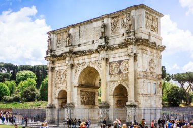 Konstantin arch, Roma, İtalya.