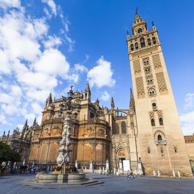 Sevilla Katedrali caddeden.