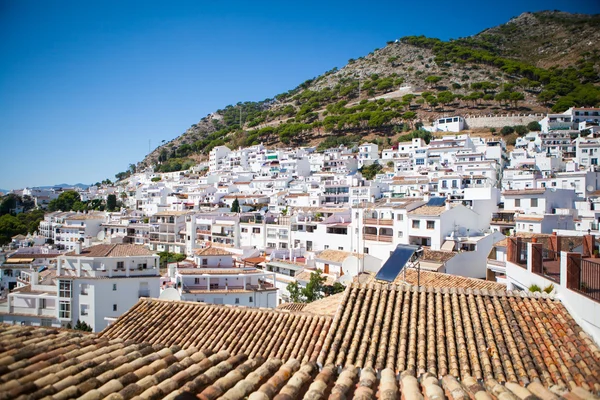 Mijas village, Andalúzia, Spanyolország. — Stock Fotó