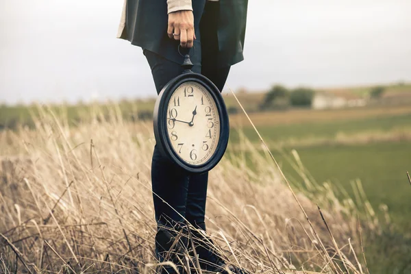 Die Zeit läuft ab. — Stockfoto