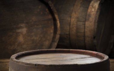 Şarap mahzeninde fıçılar, Porto, Portekiz