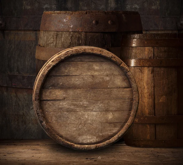 Wooden barrel — Stock Photo, Image