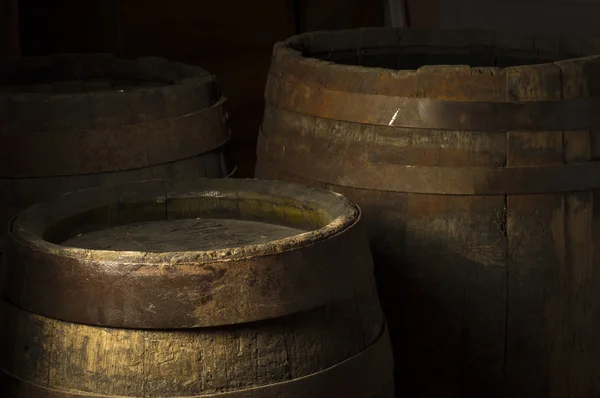 Bodegón con un barril de cerveza — Foto de Stock