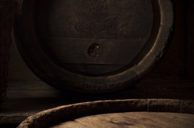 bir fıçı bira ile natürmort