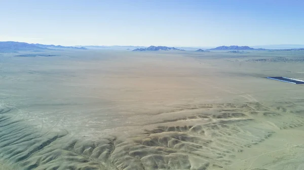 Moğolistan hava manzaralı dağ platosu