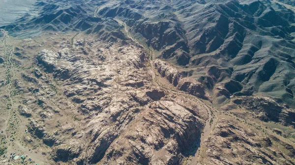 Горное плато в Монголии — стоковое фото
