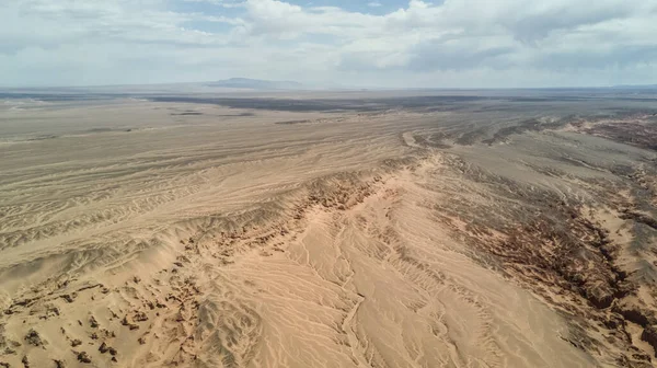 Vista aérea del desierto de Harman Tsav —  Fotos de Stock