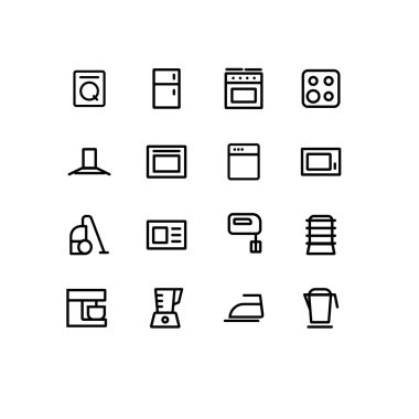 ev aletleri simgeler