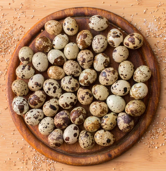 Vaktelägg cutting Board — Stockfoto