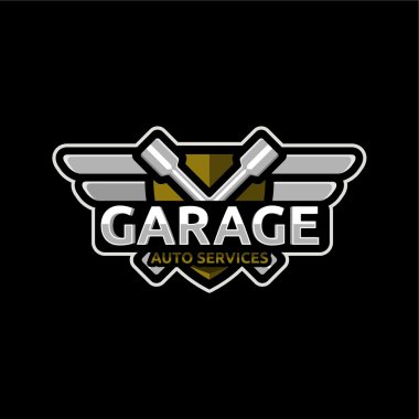 Bir hizmet onarım için logo