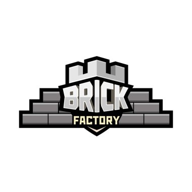 bir ev inşa için logo tuğla