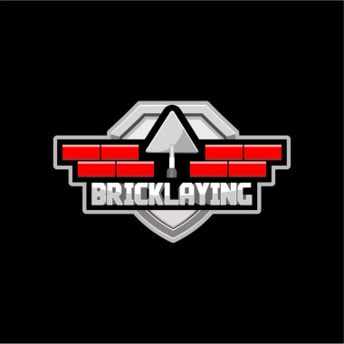 bir inşaat şirketi veya Tugay için örmek logo
