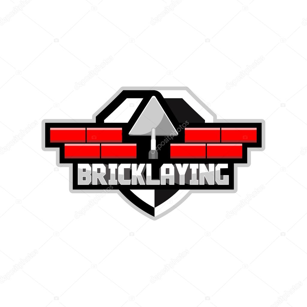 the logo of the company which is engaged in laying brick