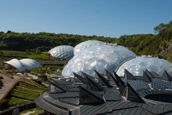 Eden Project Biomes and Landscapes — Stock Photo, Image