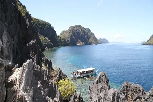 Havet Fartyget Palawan Island Filippinerna — Stockfoto