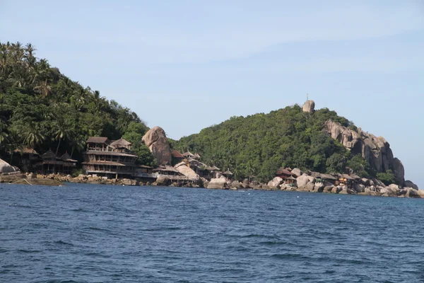 Kleine Insel im Meer — Stockfoto