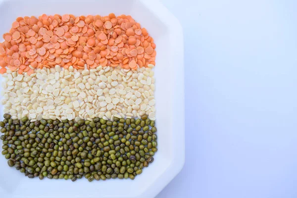 Bandeira Indiana Tema Dia República Indiana Retratada Pela Comida Salada — Fotografia de Stock