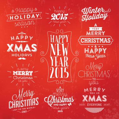 Noel tipografik arka plan belirleme