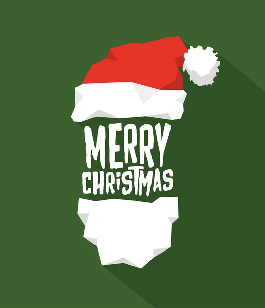 Fond typographique de Noël — Image vectorielle