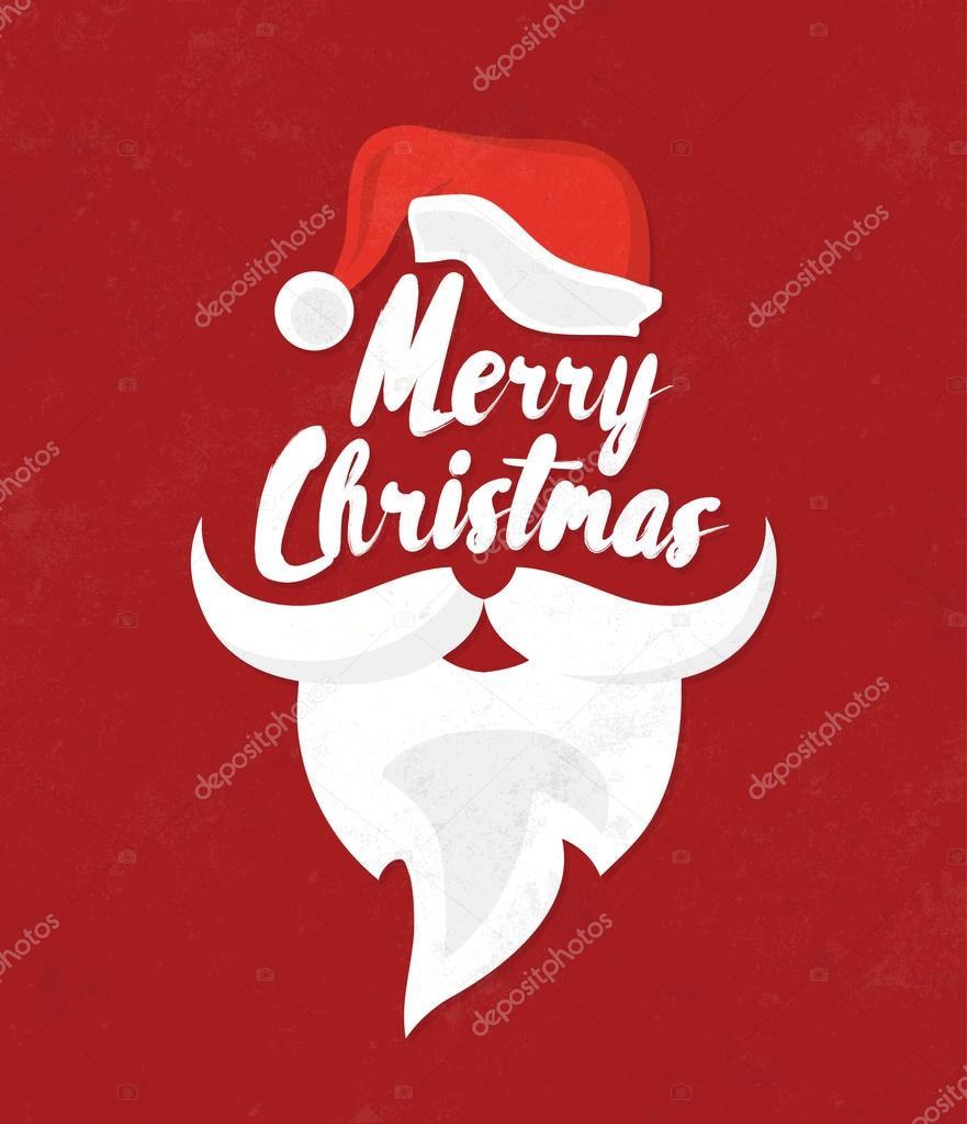 Christmas Typographic Background