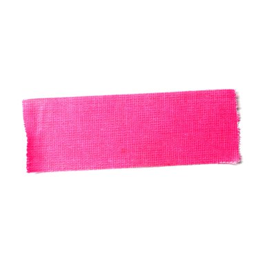 Pink matte cloth tape clipart