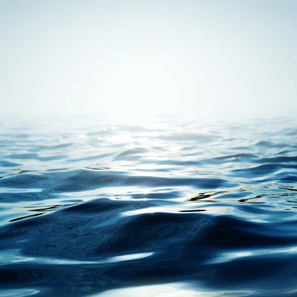 抽象蓝色水 — 图库照片