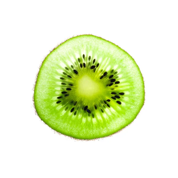 Slice of fresh kiwi fruit — Stock Photo, Image