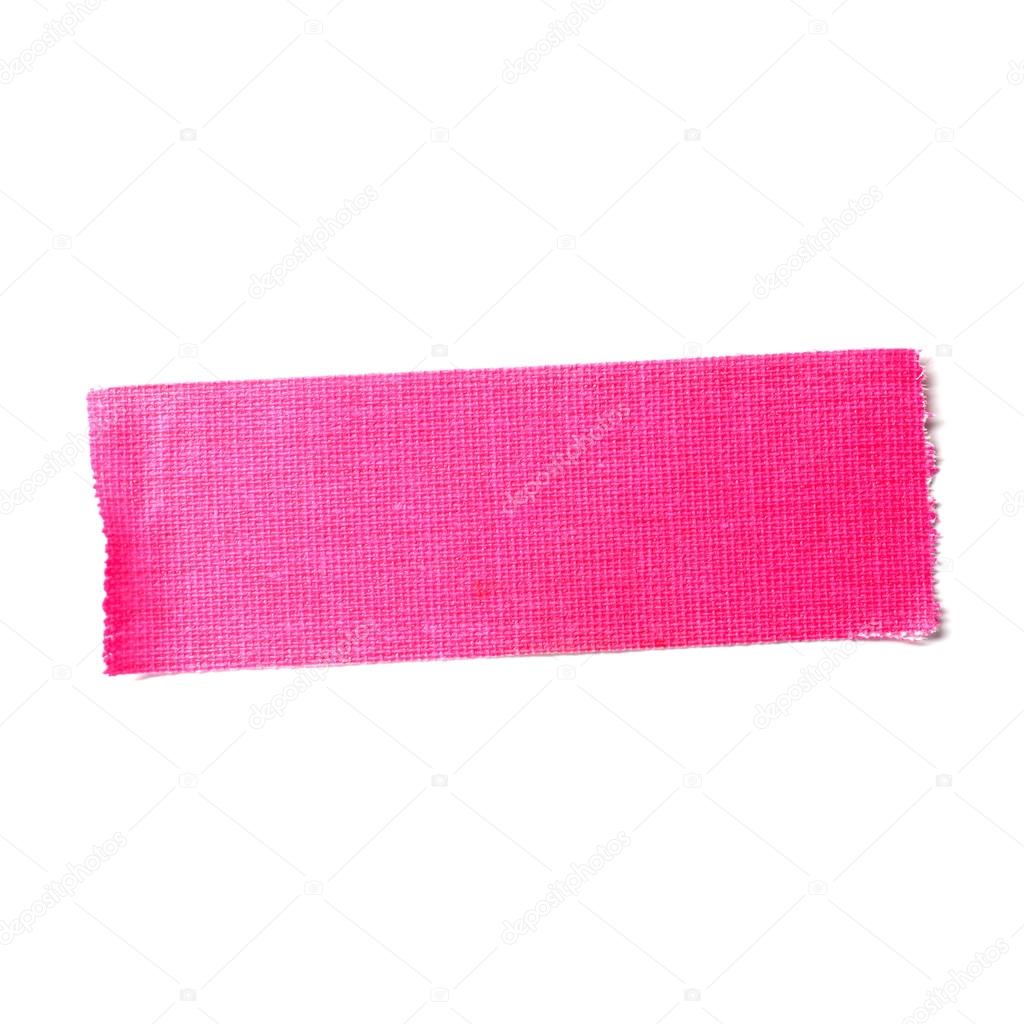 Pink matte cloth tape