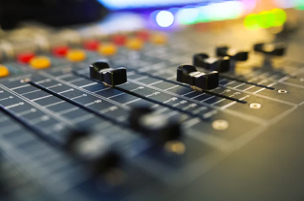 Mixer audio — Foto Stock