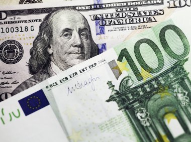 dolar ve euro para arka plan