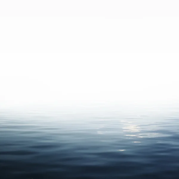 Calm sea and blue clear sky — Stock Photo, Image