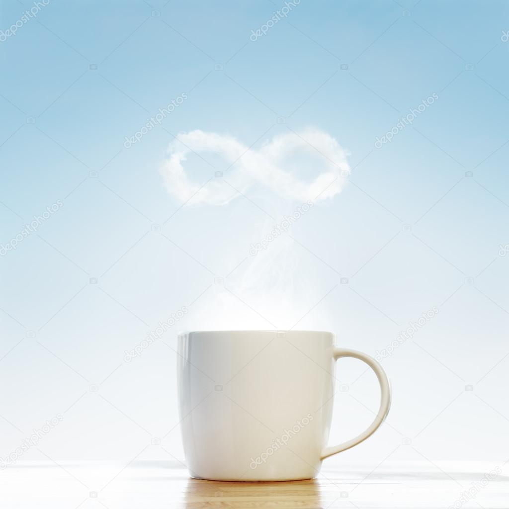Coffee infinity symbol