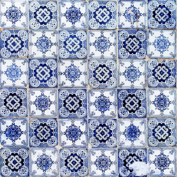 Modré azulejos — Stock fotografie