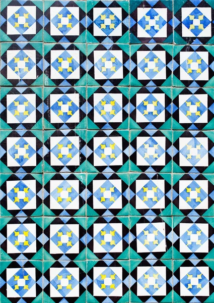 Стіни плитки Azulejos — стокове фото