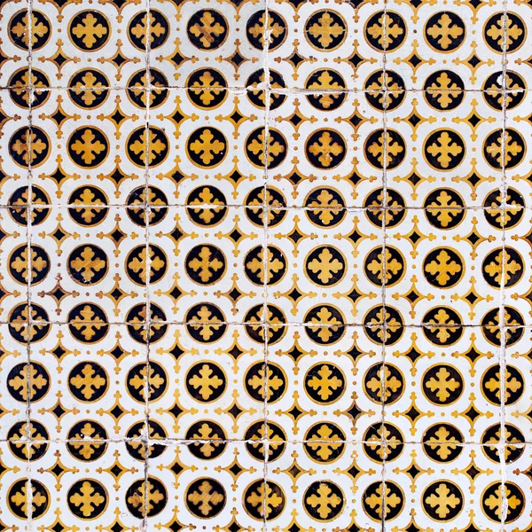 Tradiční portugalská dlaždice azulejos — Stock fotografie