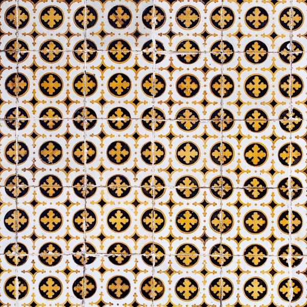 Traditionella portugisiska kakelplattor-Azulejos — Stockfoto